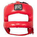 Cleto Reyes Headguard With Rounded Nylon Bar - Red