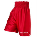 Evolution Abc Satin Boxing Shorts - Red
