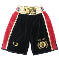 Thumbnail for Custom Made Velvet And Fur Boxing Shorts Ha0562