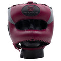 Ringside Pinnacle Series Bar Headguard - Maroon/Black