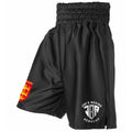 Joes Boxing Academy Satin Boxing Shorts - Black