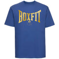Boxfit Large Logo Branded T-Shirt - Royal Blue