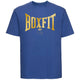 Boxfit Large Logo Branded T-Shirt - Royal Blue