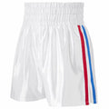 Gill Style Short Boxing Trunks - White