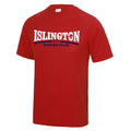 Islington Boxing Club Kids Logo Poly Tee - Red