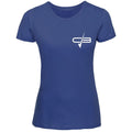 Carlton Boxing Womens Slim T-Shirt - Royal Blue