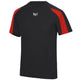 Boxfit Contrast Poly T-Shirt - Black/Red