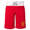 LLantwit Major Boxing Club Mens Mettle Competition Shorts - Red