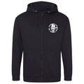 Ok Corral Gym Zipped Hoodie - Black