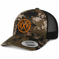 BXF Camo Trucker Cap - Brown