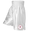 Lord Mountbatten Boxing Club Satin Shorts - White