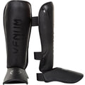 Venum Neon Challenger Shin Guards - Matte Black