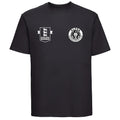 Alpha Boxing Club Embroidered Cotton T-Shirt - Black