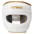 Sting Evolution Face Shield Head Guard - White/Gold