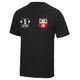 Southampton ABC Poly T-Shirt - Black