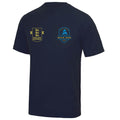 Mile Oak Boxing Academy Poly T-Shirt - Navy