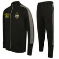 Small Holdings ABC Slim Fit Poly Tracksuit - Black/Grey