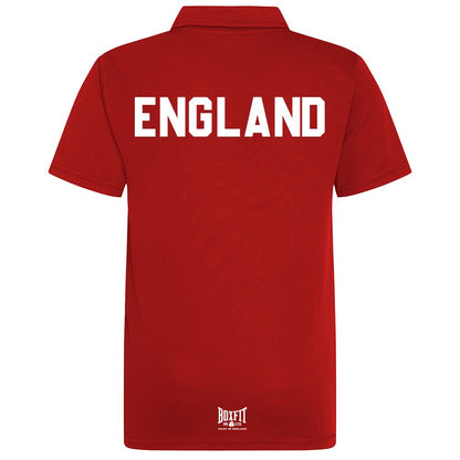 Karate England Squad Kids Polo Shirt