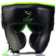 Fly Knight 2 X Cheek Headguard - Black/Neon