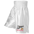 Whitehawk Abc Satin Boxing Shorts - White