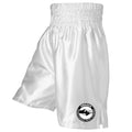 OMNIBUS Boxing Satin Boxing Shorts - White