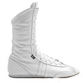 Boxfit Leather High Boxing Boots White - White