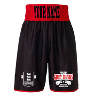Thumbnail for Grey Ranks Abc Satin Boxing Shorts