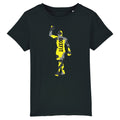 BXF Kids Camo Boxer Tee - Black/Yellow