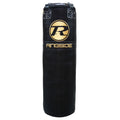 Ringside 4Ft Leather Punch Bag - Black/Gold
