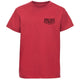 Broad Street Abc Cotton Kids T-Shirt - Red