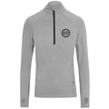 Bxf Lightweight Half Zip Long Sleeve Top - Grey