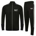 Boxfit Embroidered Logo Slim Fit Poly Tracksuit - Black/Grey