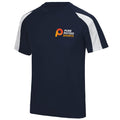 Pure Physio Therapy Contrast Cool Tee - Navy/White