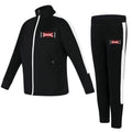 Kingsway Boxing Club Kids Slim Fit Poly Tracksuit - Black/White