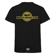 March Boxing Club Cotton T-Shirt Gold Logo