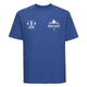 White Cliffs ABC Cotton T-Shirt - Royal Blue