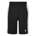 Carshalton Boys Abc Contrast Panel Shorts - Black/White