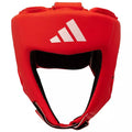Adidas World Boxing Style Training Head Guard - Red
