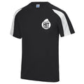 Hit Fitness Boxing Contrast Cool Tee - Black/White