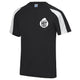 Hit Fitness Boxing Contrast Cool Tee - Black/White