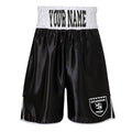 Grainger Park Boxing Club Boxing Shorts - Black/White