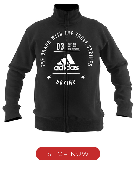 An Adidas Boxing Zip Jacket